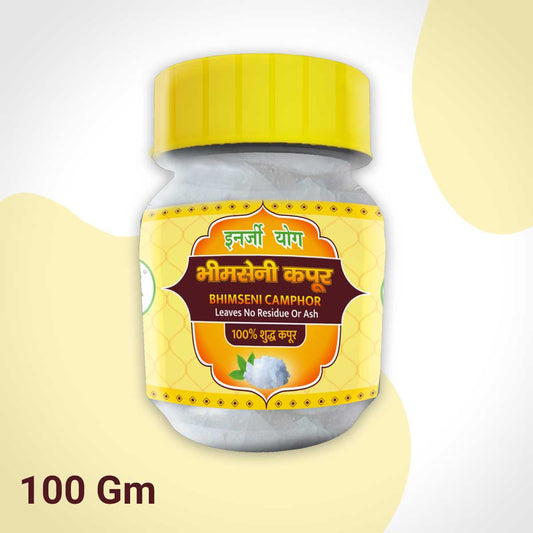 Energy Yoga Pure Bhimseni Camphor 100 Gm.