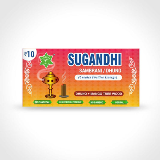 Sugandhi Dhoop - 12 Packs with 5 sticks in each