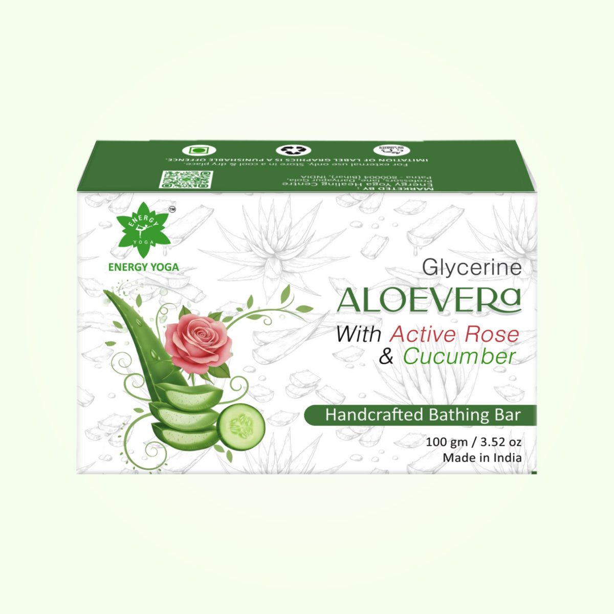 Glycerine Aloe Vera Bathing Bar - (Pack of 2)