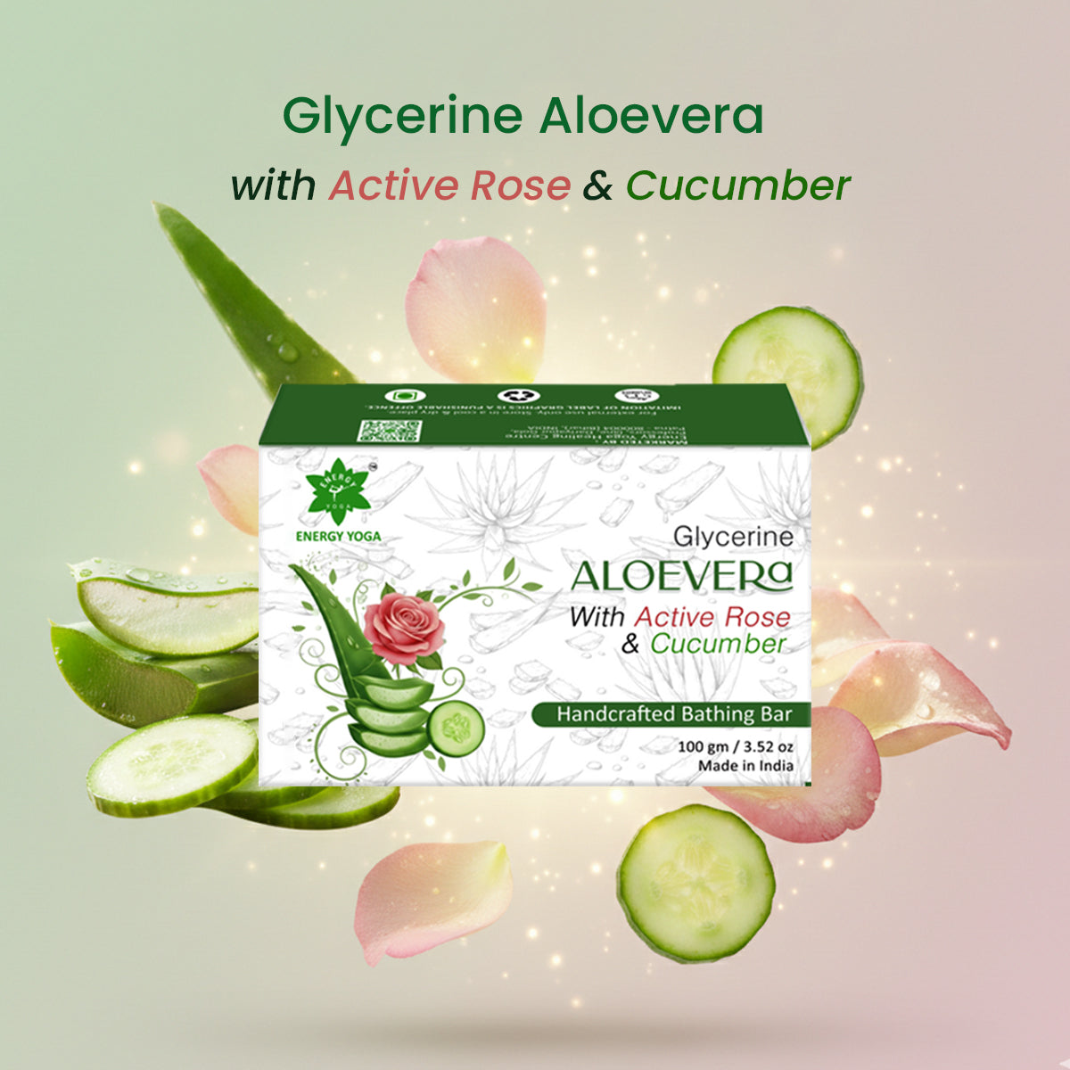 Glycerine Aloe Vera Bathing Bar - (Pack of 2)