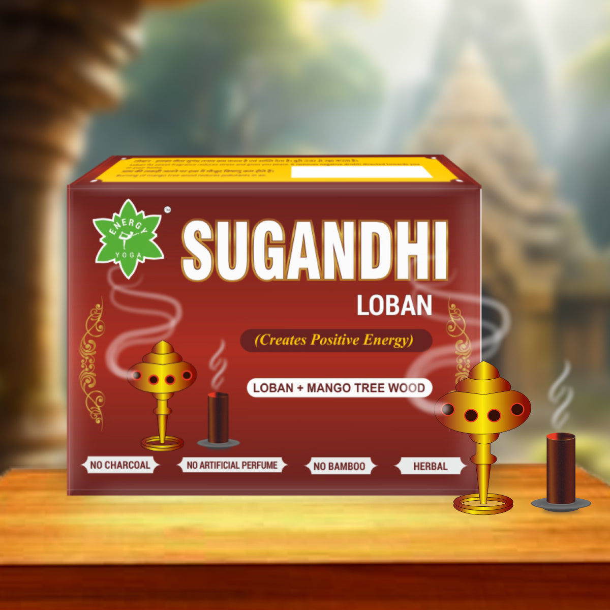 Sugandhi Loban  Dhoop - 6 Packs with 20 sticks in each