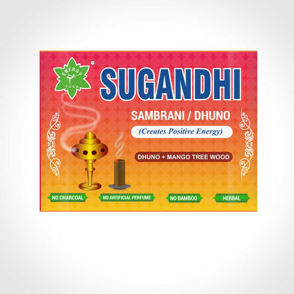 Sugandhi Dhoop - 6 Packs with 20 sticks in each